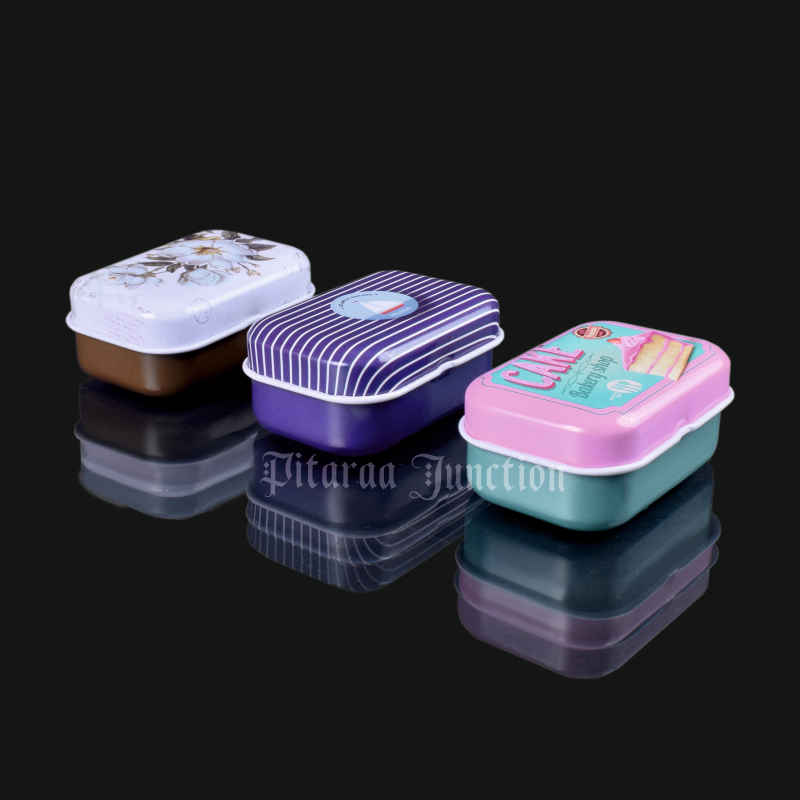 Multicolour Tiny Tin Boxes 