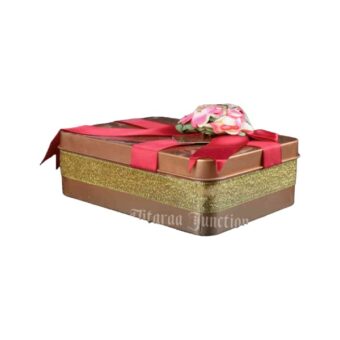 Square Shaped Gift Tin Boxes