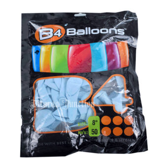 B4 balloons pastel-sky blue