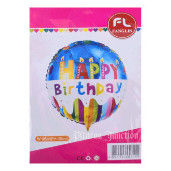 Happy Birth Day foil Balloons