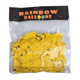 Smiley Balloons-yellow