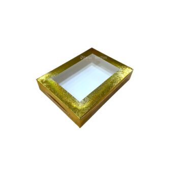 12 Cavity Golden Chocolate Box