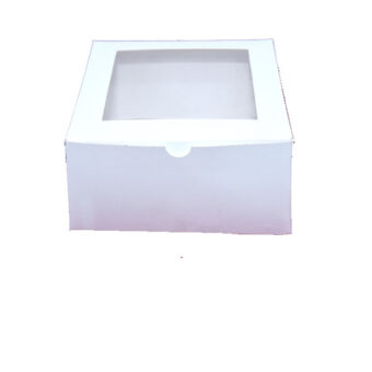 Plain Window Cake Boxes