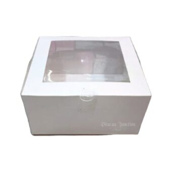 Plain Window Cake Boxes