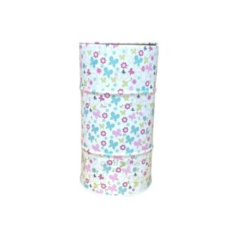 Tin Drum Box - Butterfly Print