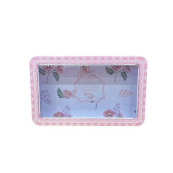 Tin Rectangle Window Box - Family Print
