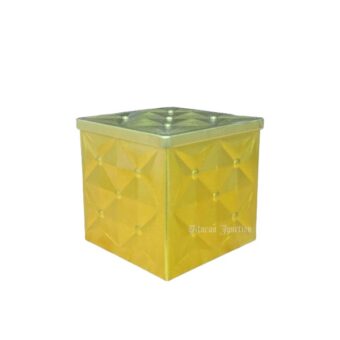 Tin Diamond Shape Box