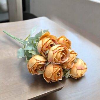 Artificial Flower Roses Sticks Bunch-no4