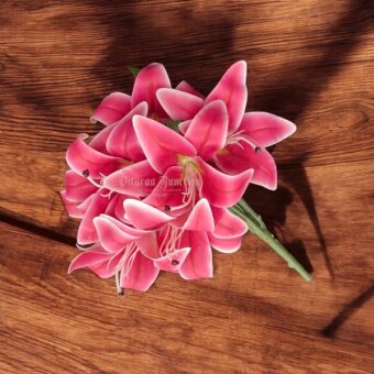 Lily Artificial Flowers Sticks-no11