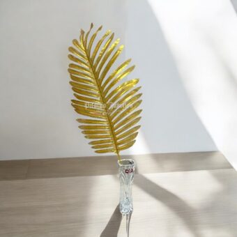 6 Pack of Gold Silver wide iron leaf-no1