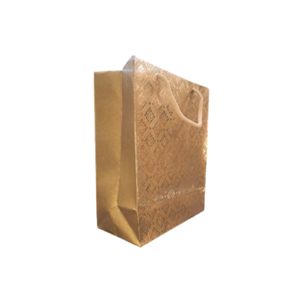 Metalic - Paper Bags Golden-8x10
