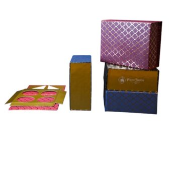 Printed Collapsible DryFruits Boxes-with 200ml JAR